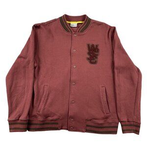 WESC  Warren Jacket Mens XL Andorra Red Varsity